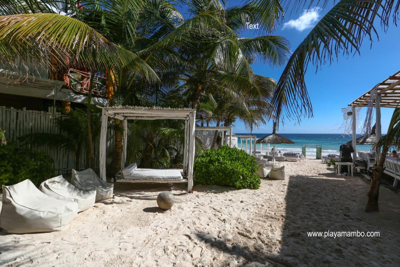 Отель Playa Mambo Eco Cabanas Тулум Экстерьер фото