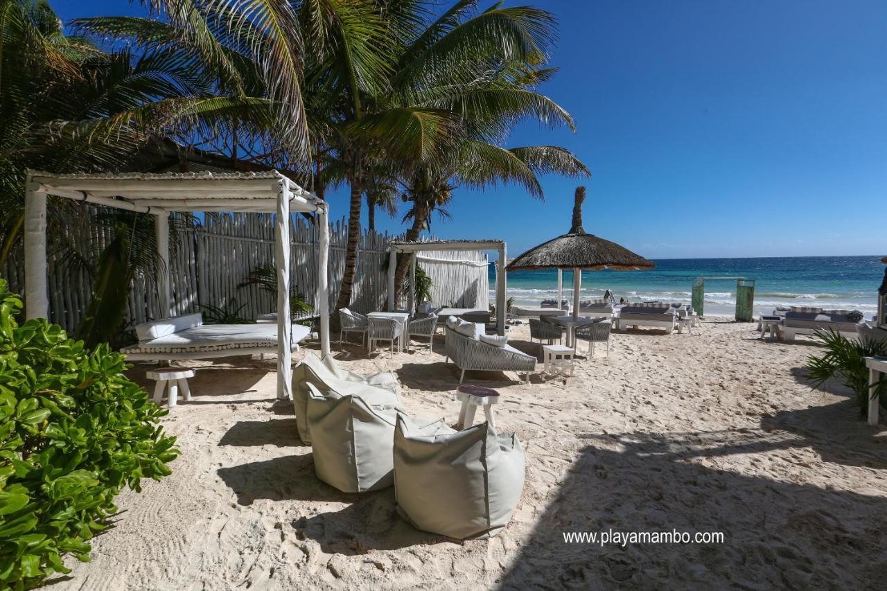 Отель Playa Mambo Eco Cabanas Тулум Экстерьер фото
