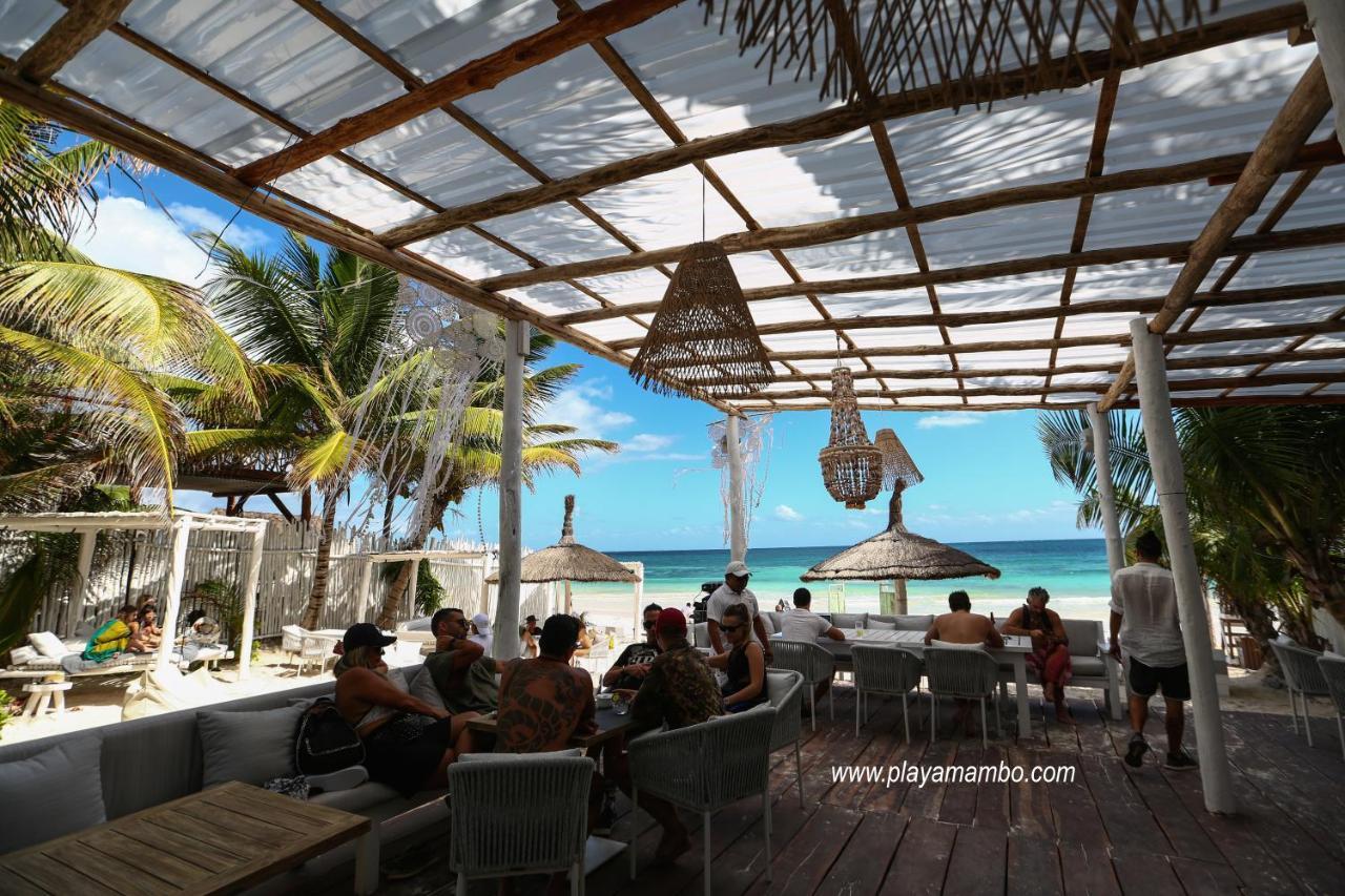 Отель Playa Mambo Eco Cabanas Тулум Экстерьер фото