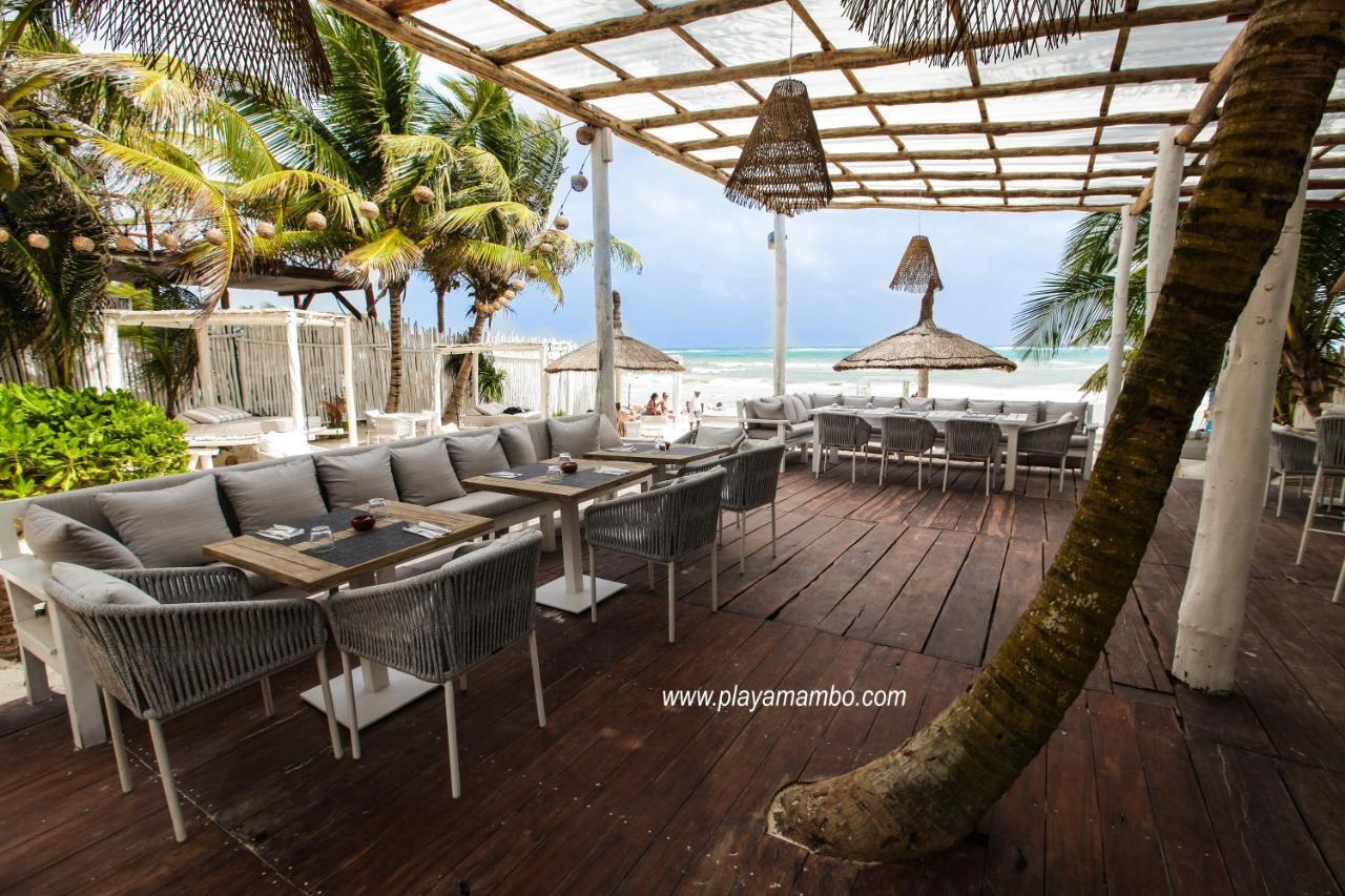 Отель Playa Mambo Eco Cabanas Тулум Экстерьер фото