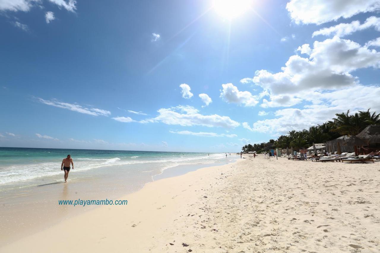 Отель Playa Mambo Eco Cabanas Тулум Экстерьер фото