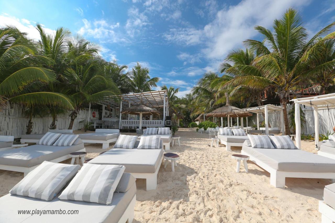 Отель Playa Mambo Eco Cabanas Тулум Экстерьер фото