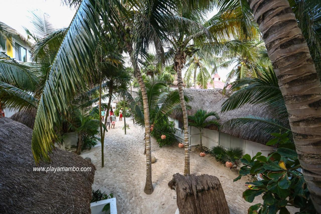 Отель Playa Mambo Eco Cabanas Тулум Экстерьер фото